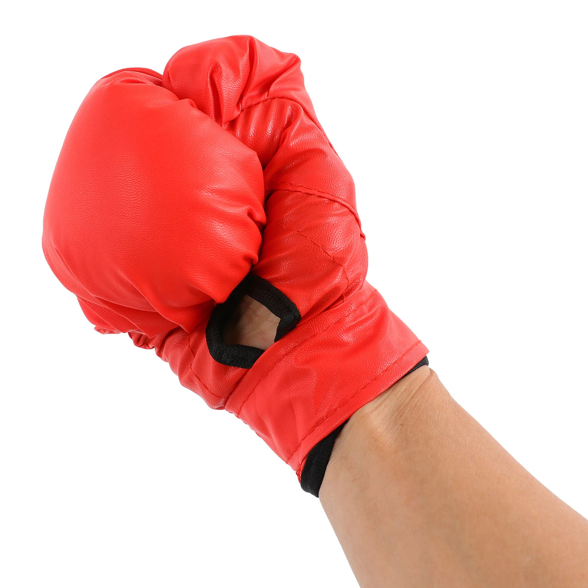 Red boxing glove included