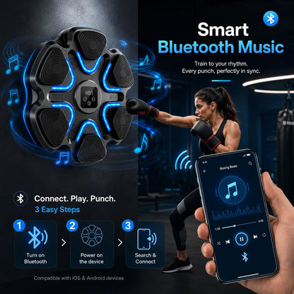 Connects to your phone over Bluetooth to play your music