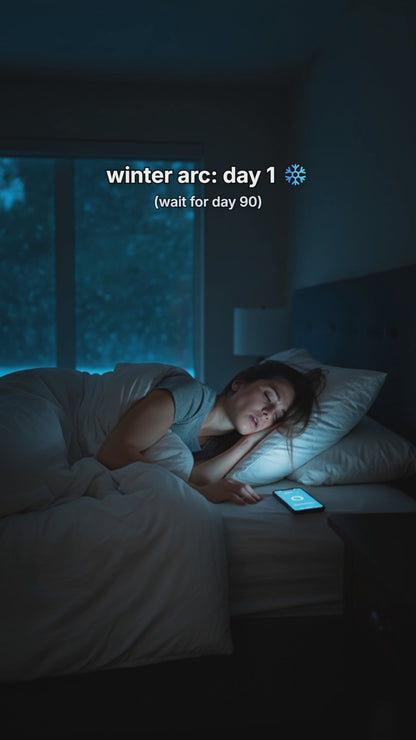 Winter arc home edition: push-ups at home from day 1 to day 90